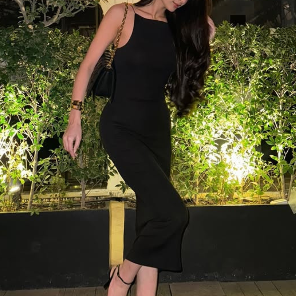 Classic Bodycon Midi Dress