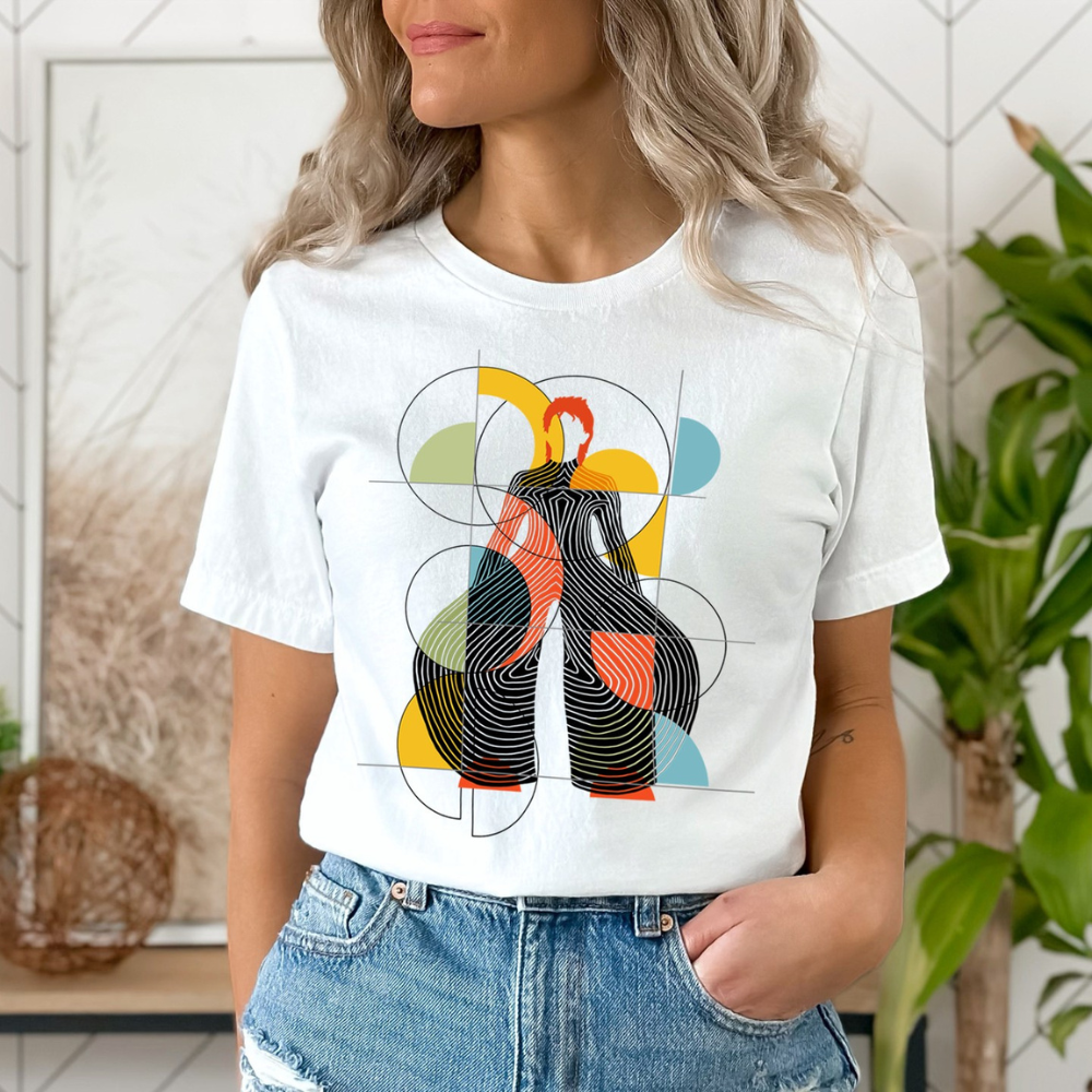 Abstract Graphic T-Shirt