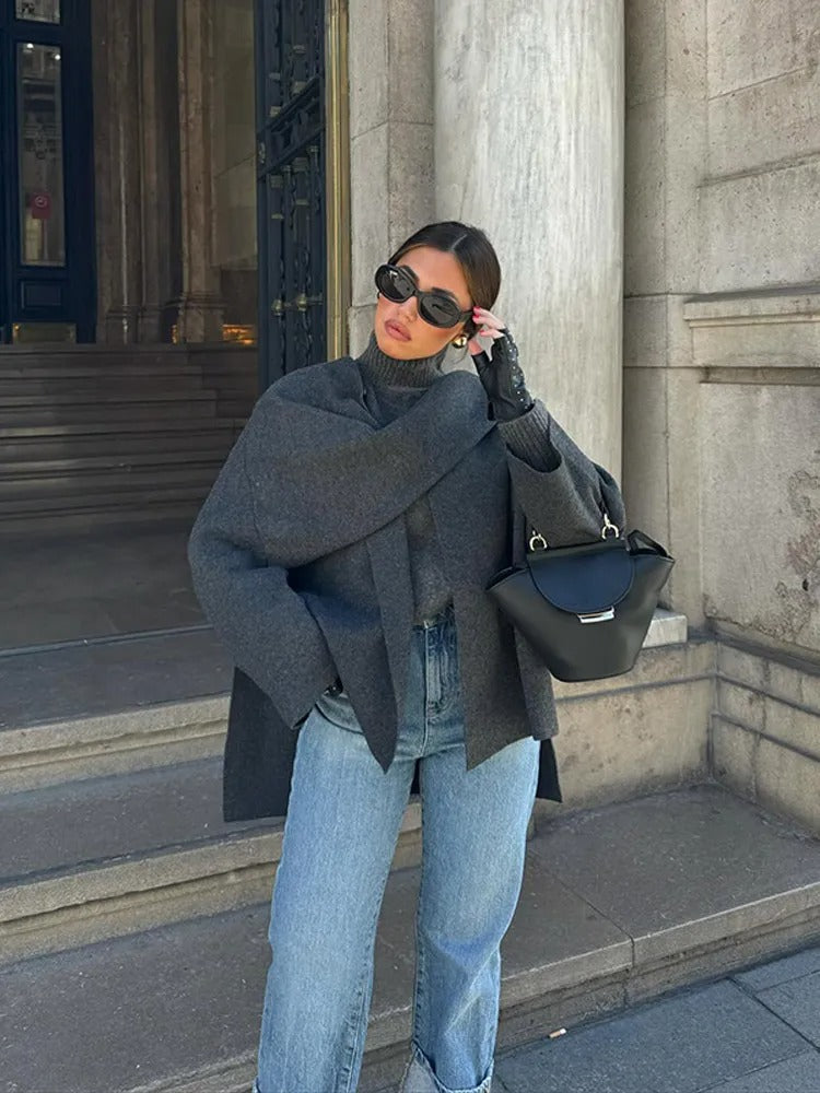 Levke - Women Viral Cape Coat