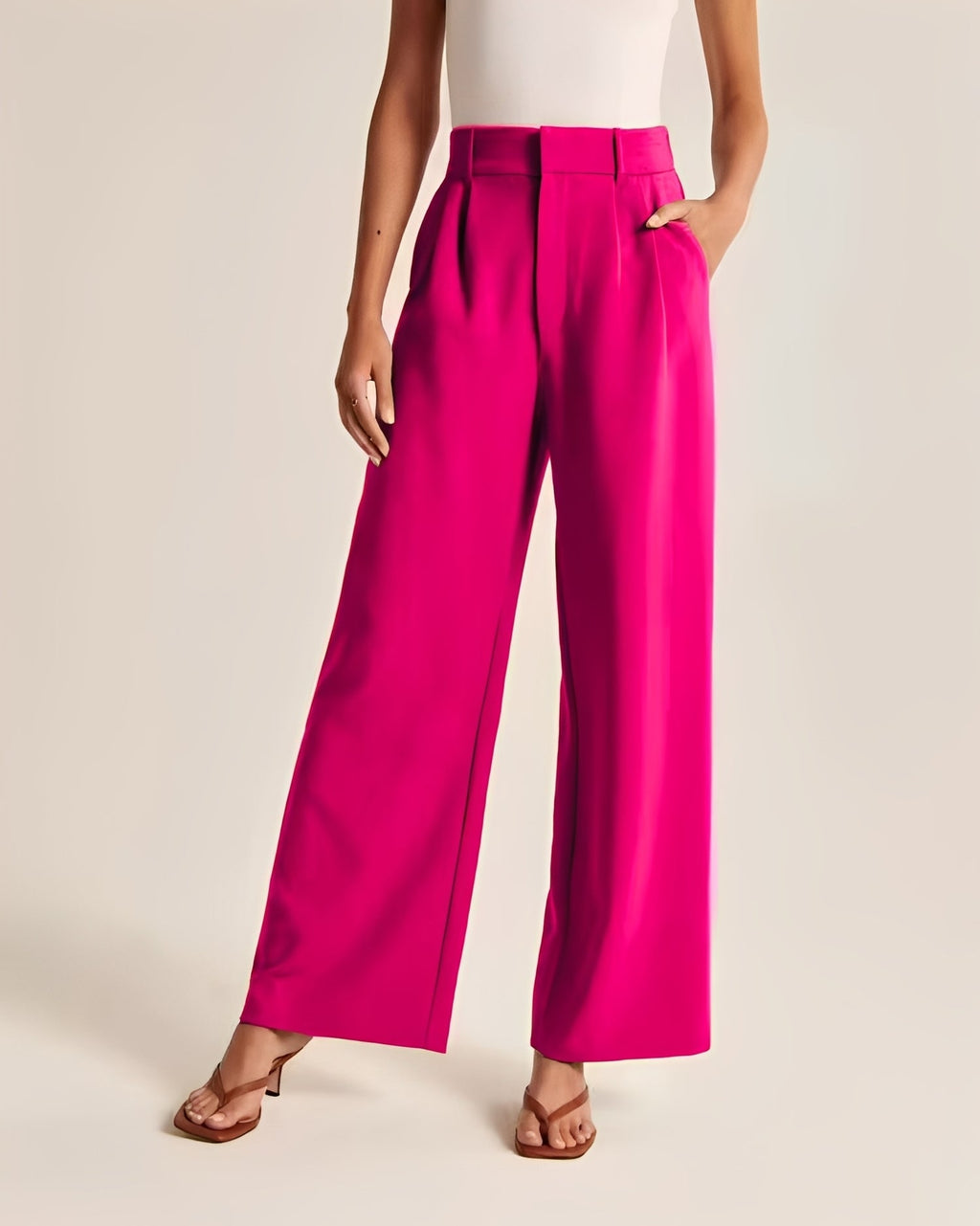 Ruth - Elegant wide-leg pants for women