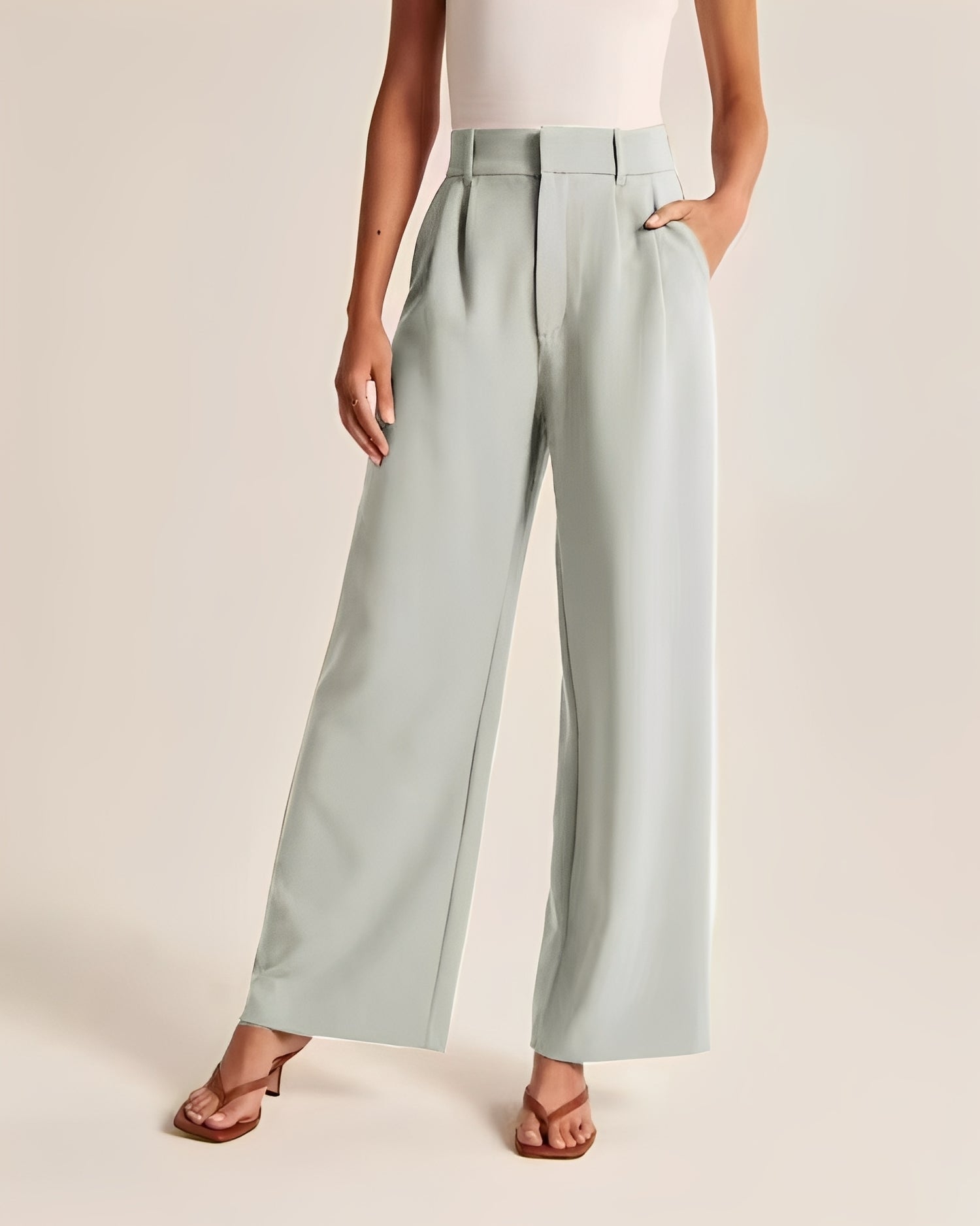 Ruth - Elegant wide-leg pants for women