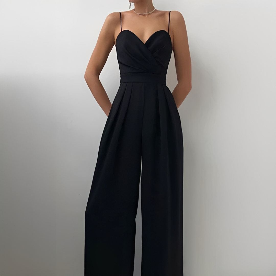 Glysha - Chic wide-leg jumpsuit for women