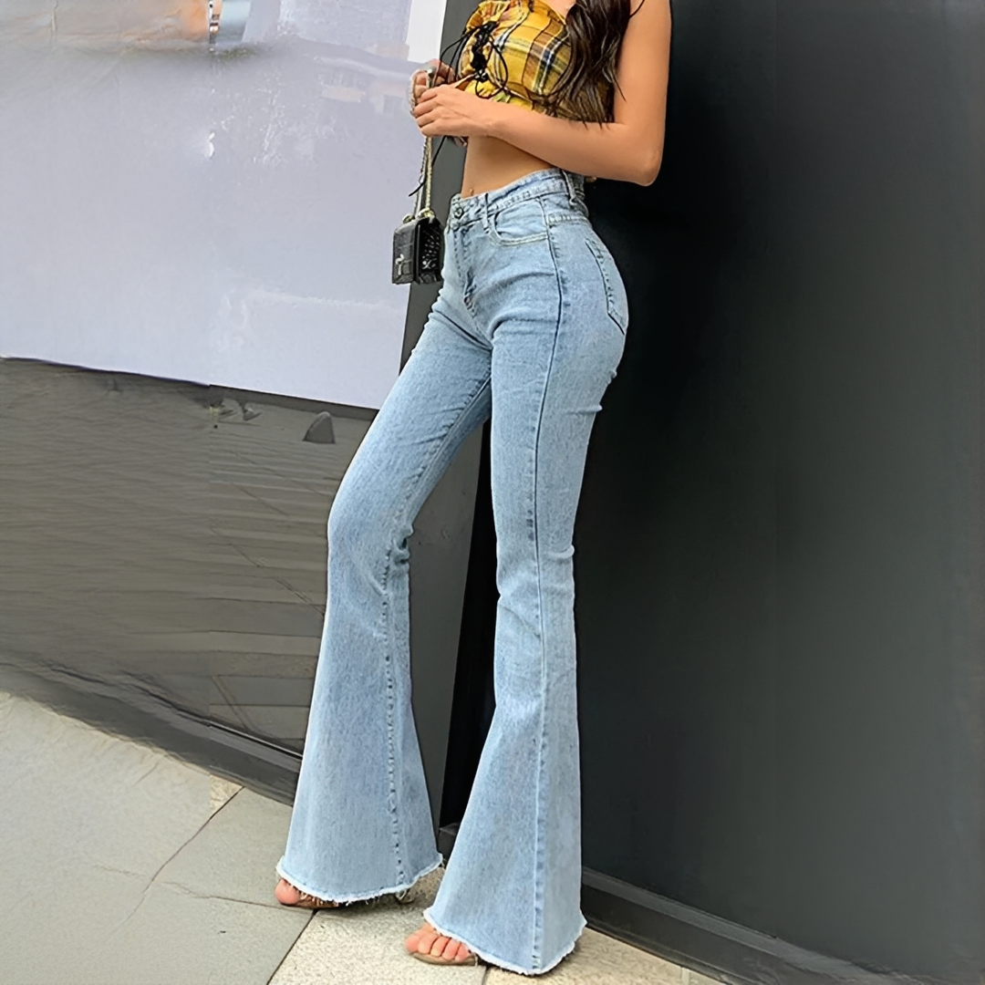 Clarissa - High-waist jeans for women