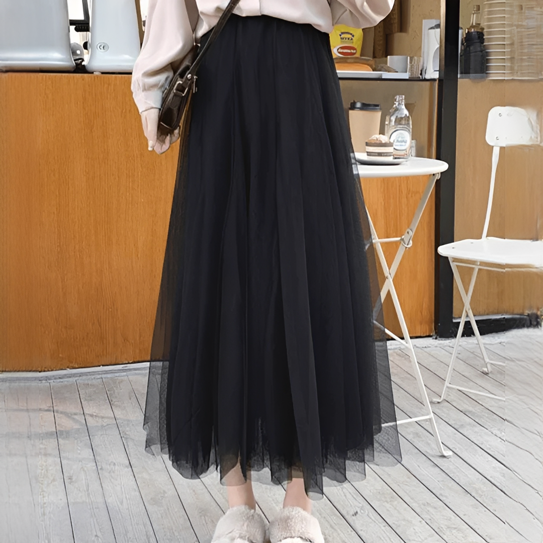 Zelde - Long ankle-length skirt for women