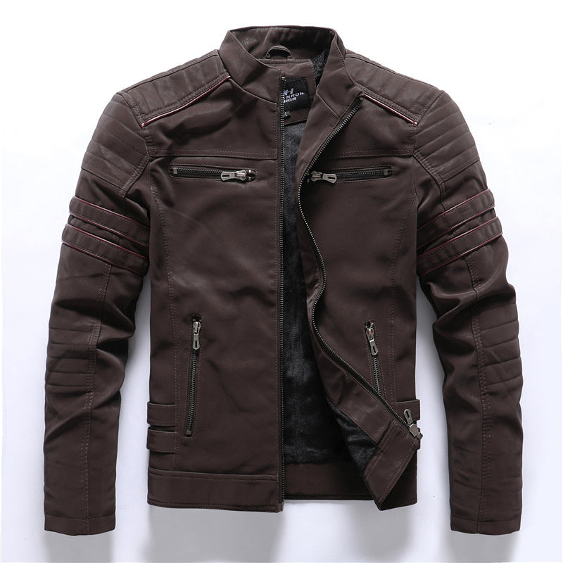 Bastian – Biker Jacket with Zipper