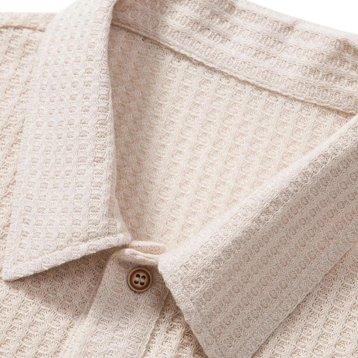 Aria - buttoned short-sleeved polo