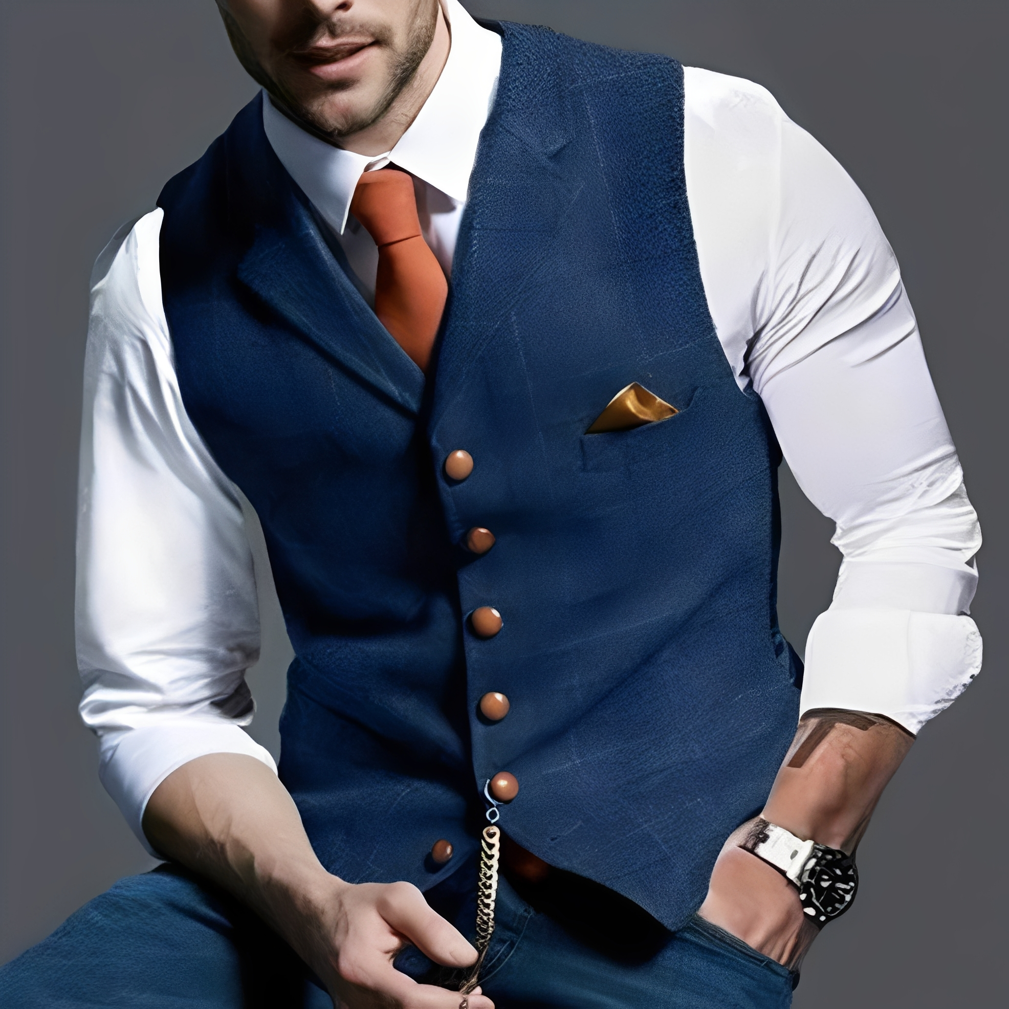 Royen - Elegant and Luxurious Vest for Men