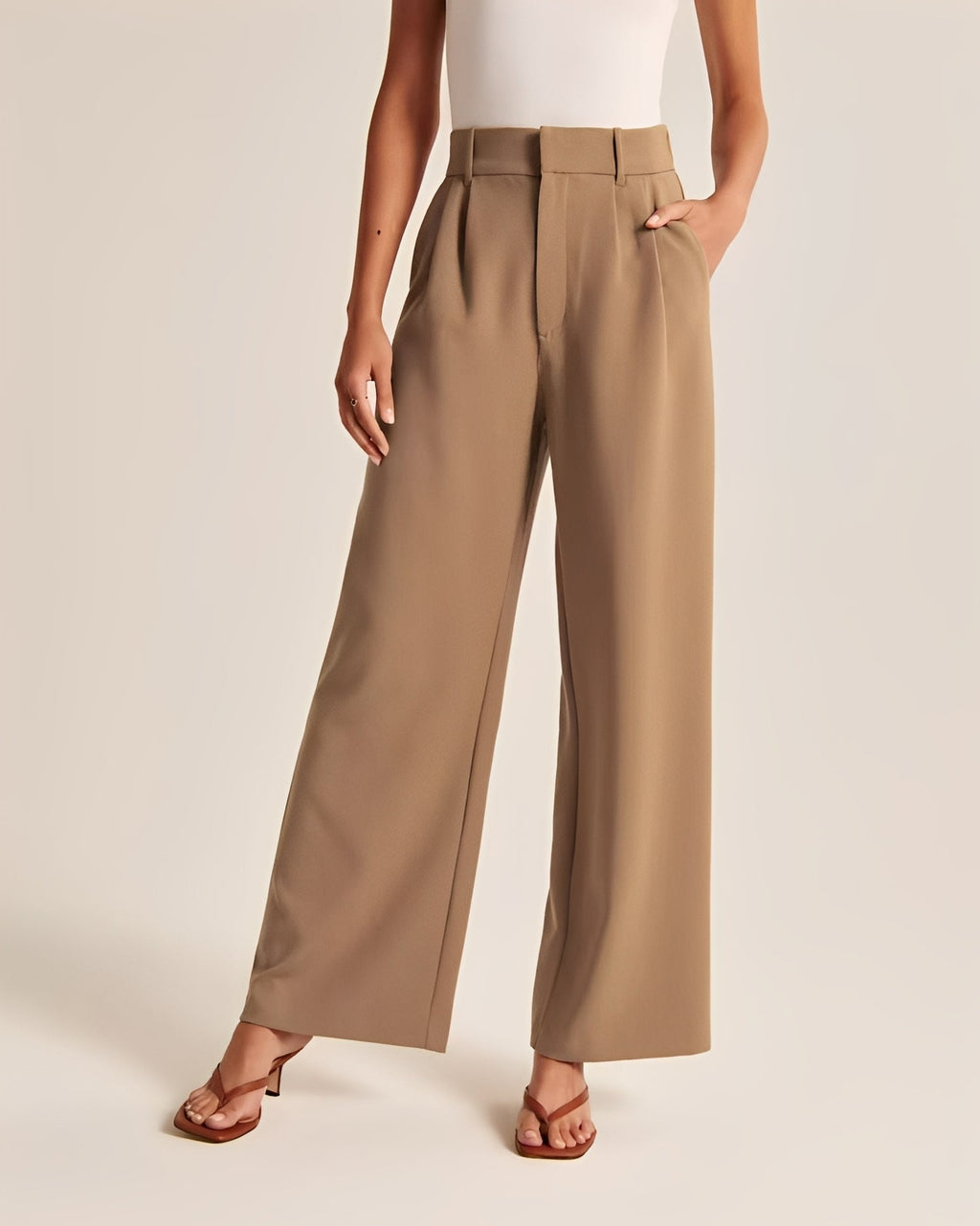 Ruth - Elegant wide-leg pants for women