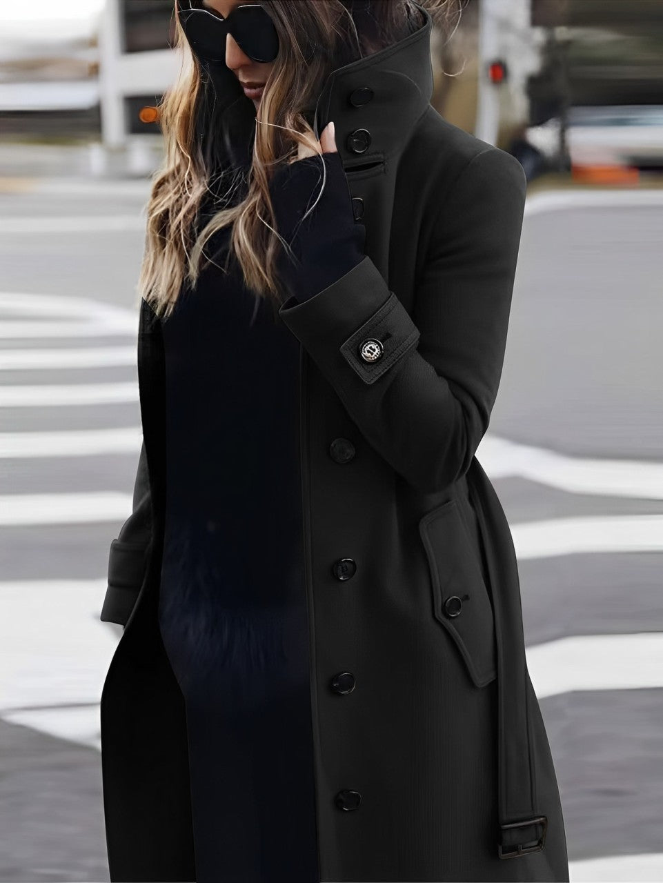 Lydia - Traditional Wool Coat with Feminine Silhouette