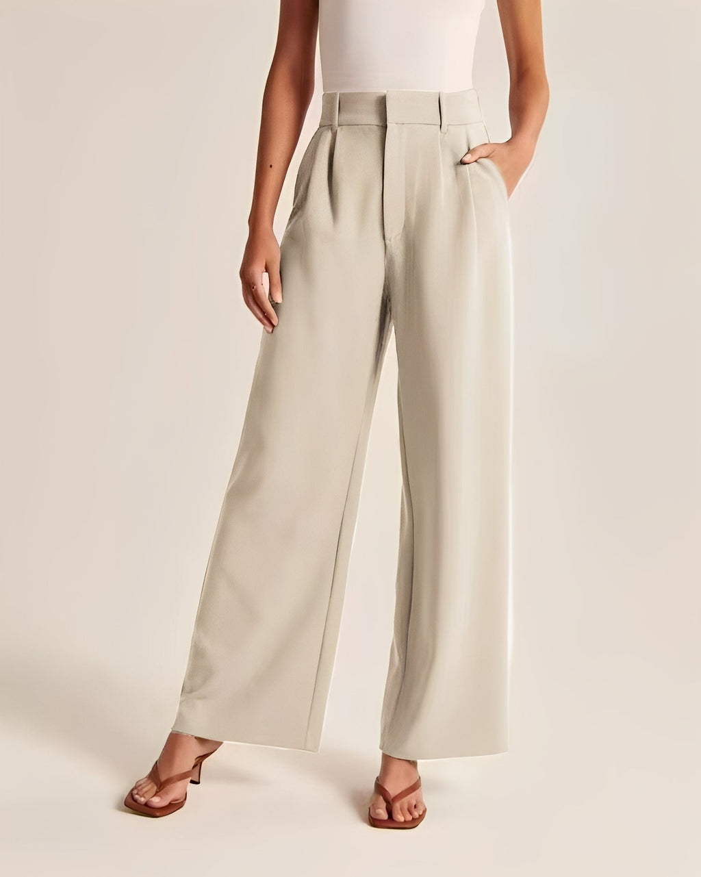 Ruth - Elegant wide-leg pants for women