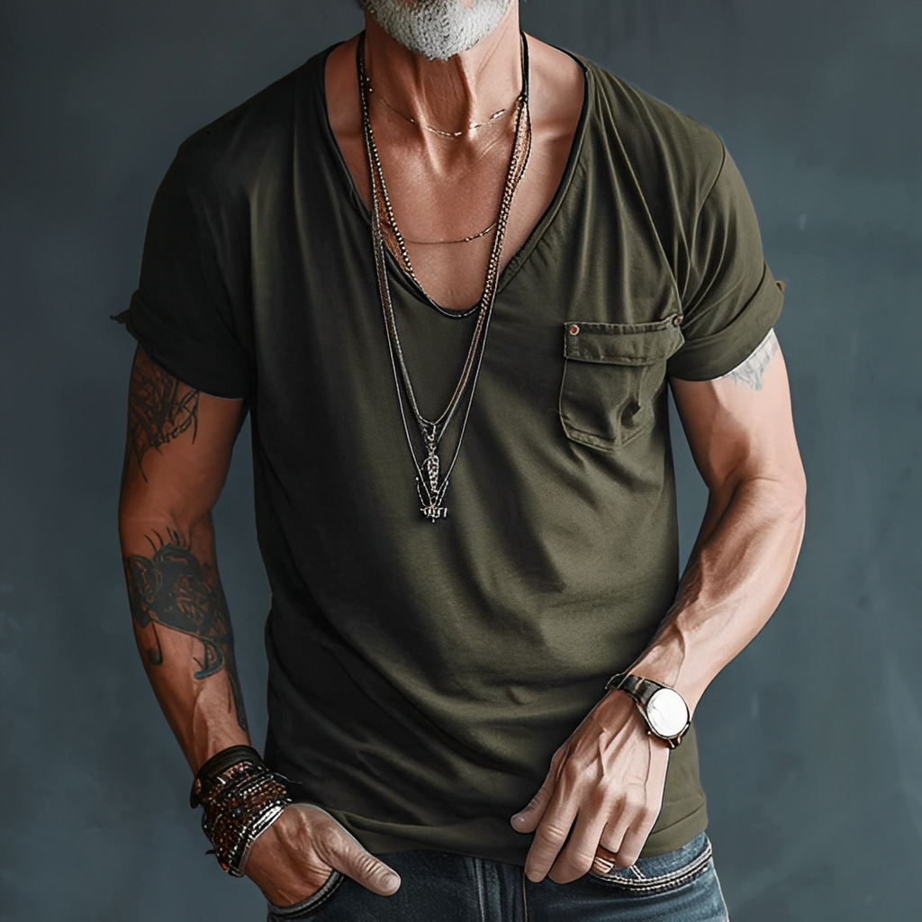 Jelou - Summer Casual T-shirt for Men