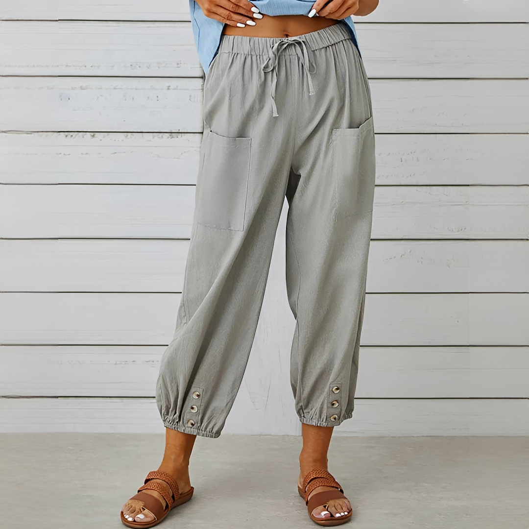Chelo - Elegant summer pants for women