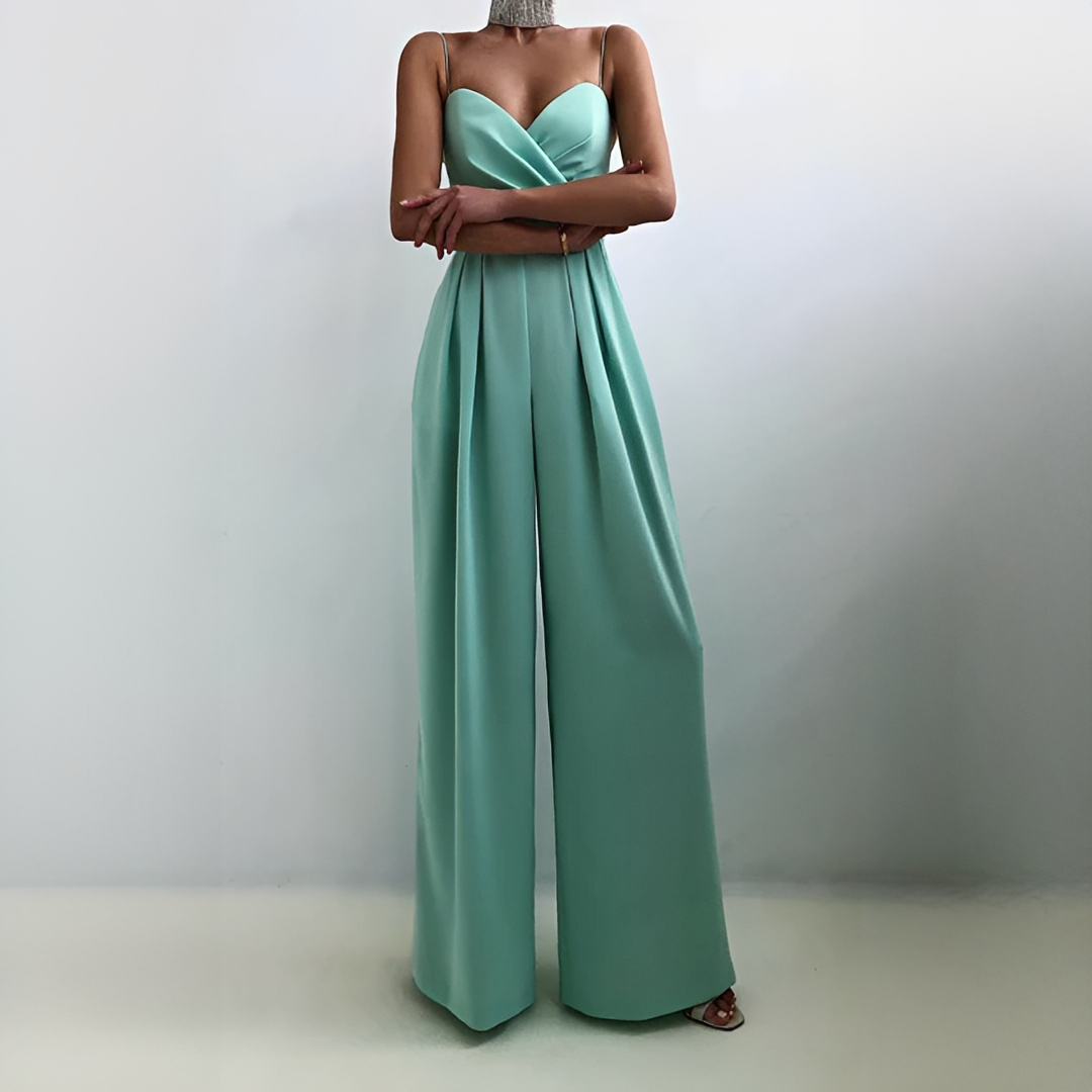 Glysha - Chic wide-leg jumpsuit for women