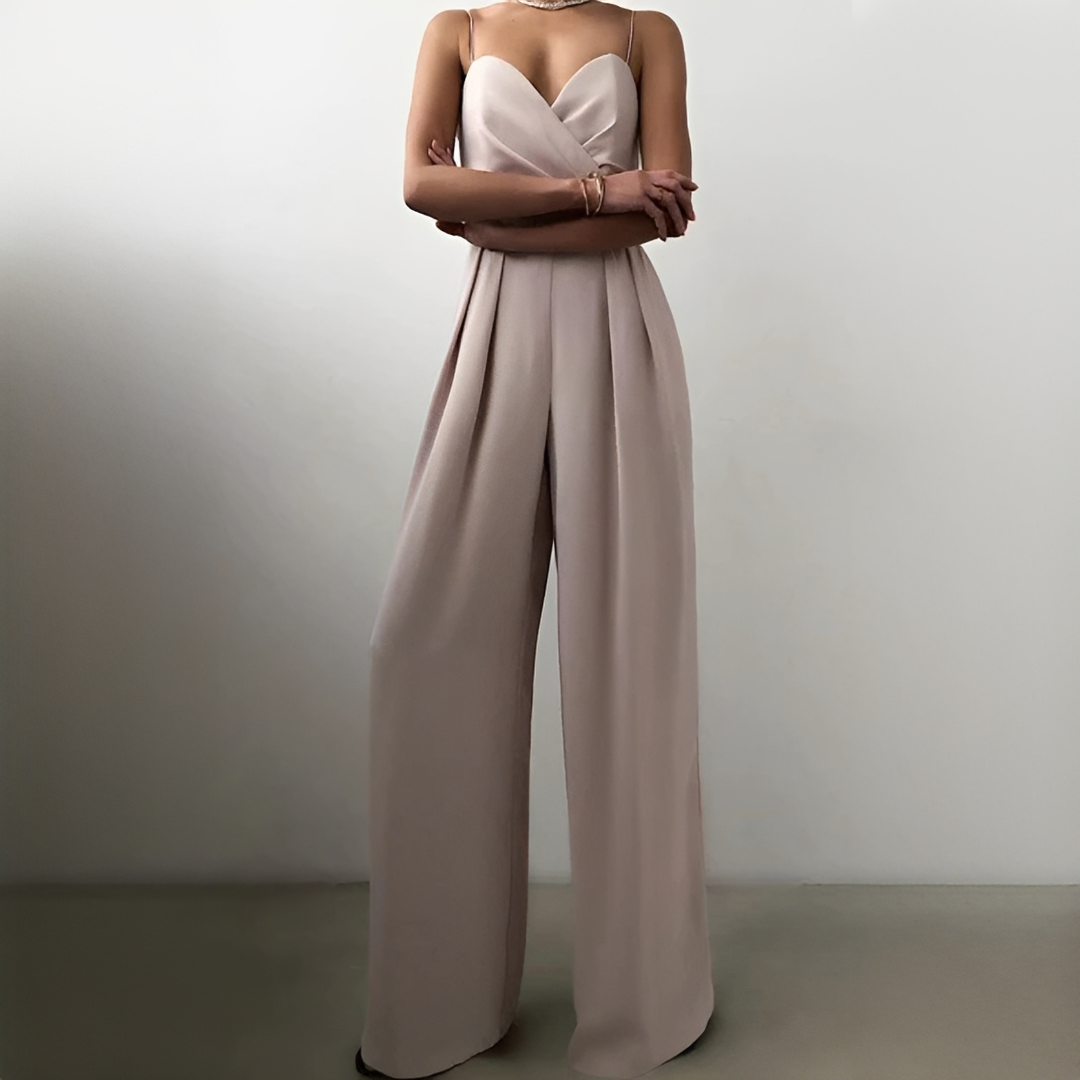 Glysha - Chic wide-leg jumpsuit for women