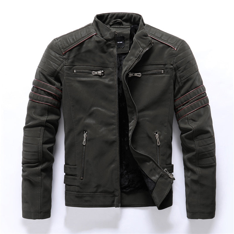 Bastian – Biker Jacket with Zipper