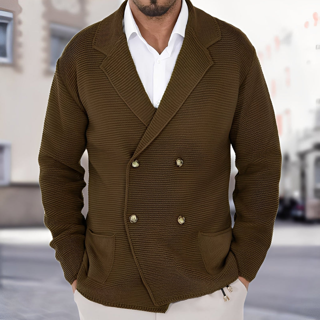 Alfred - Casual Two-Button Cardigan for Men