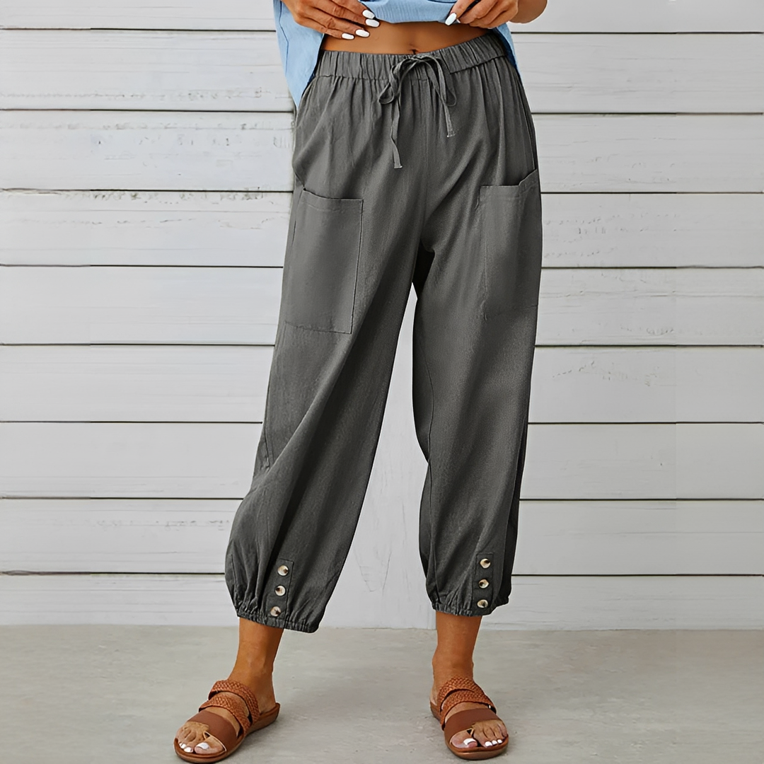 Chelo - Elegant summer pants for women