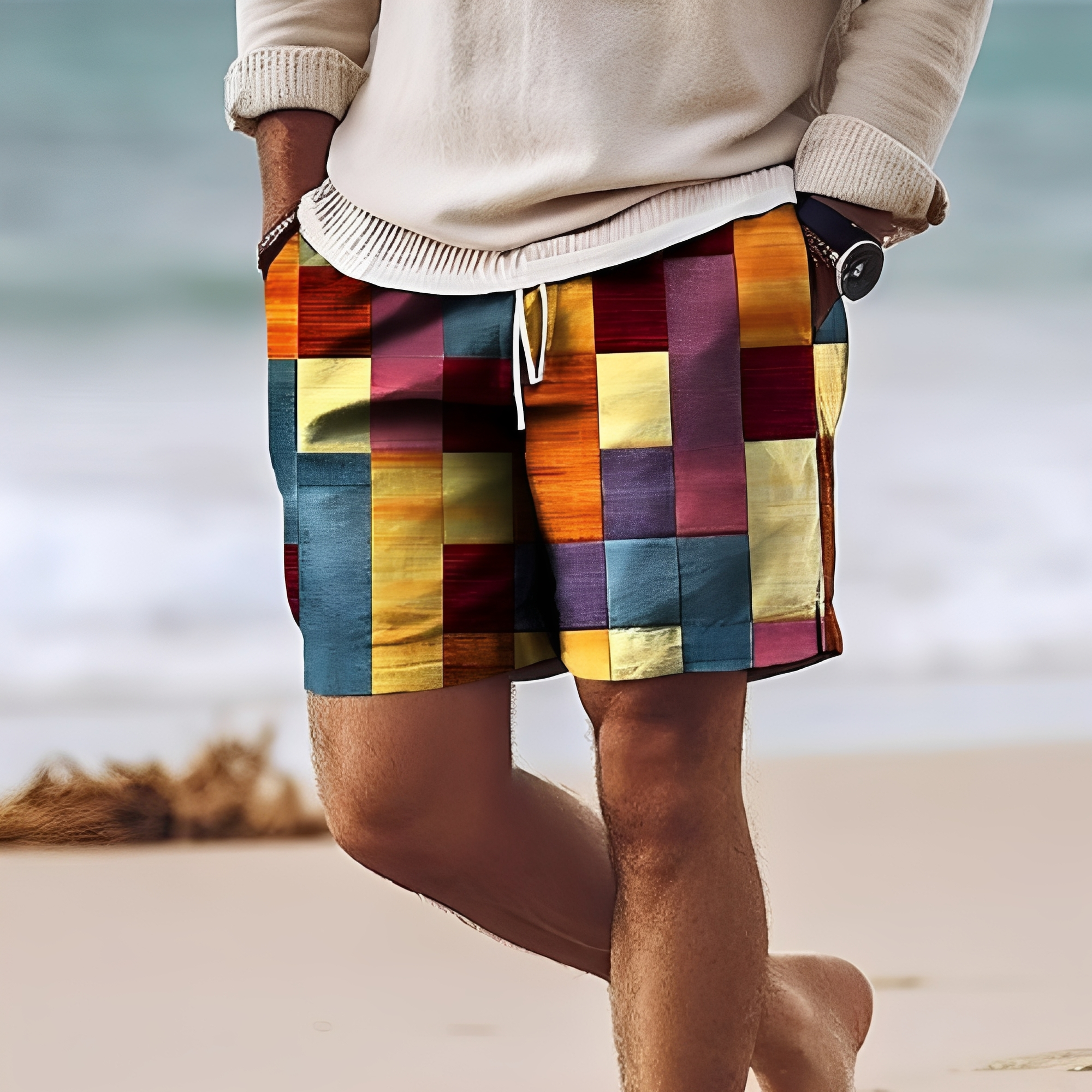 Aidan - Stylish Beach Shorts