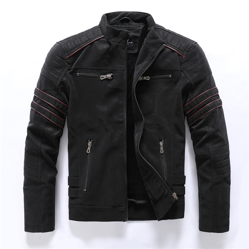 Bastian – Biker Jacket with Zipper