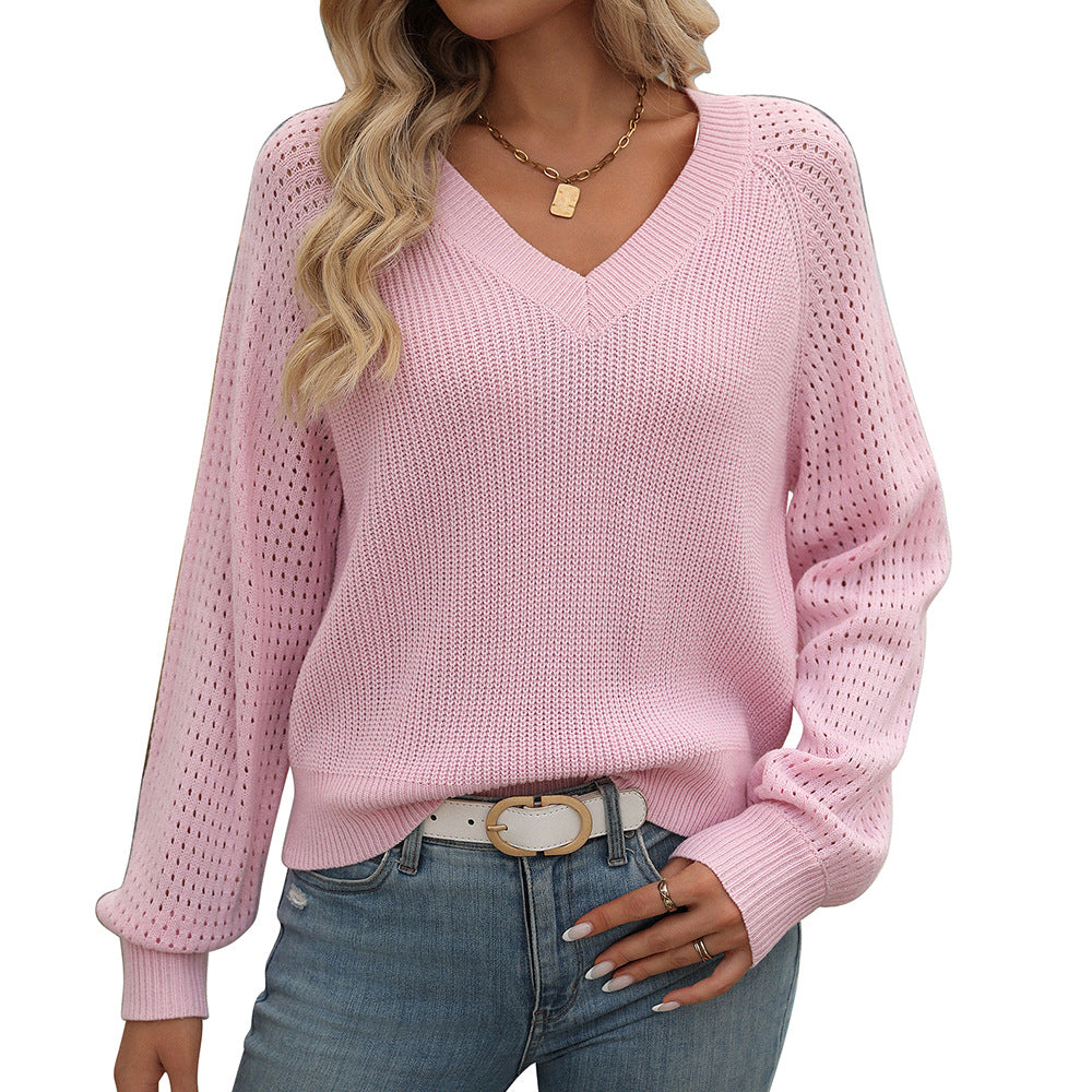 Poppy - Stylish V-neck sweater for women