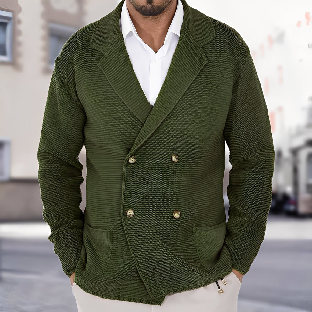 Alfred - Casual Two-Button Cardigan for Men