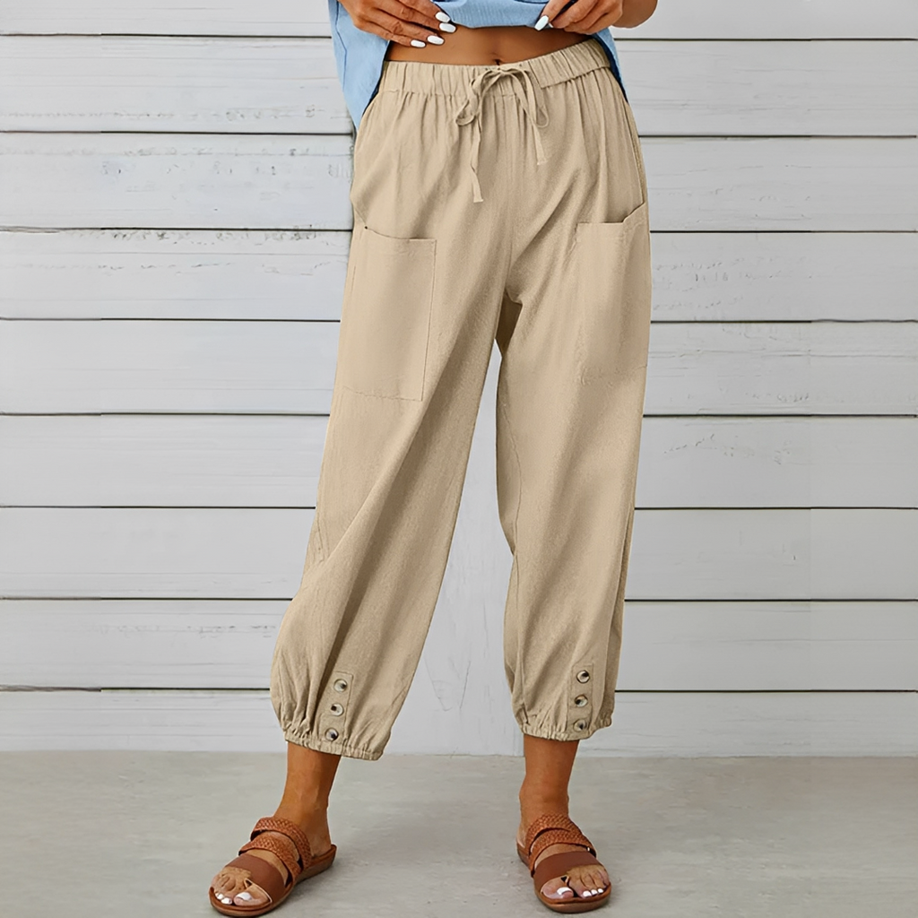 Chelo - Elegant summer pants for women