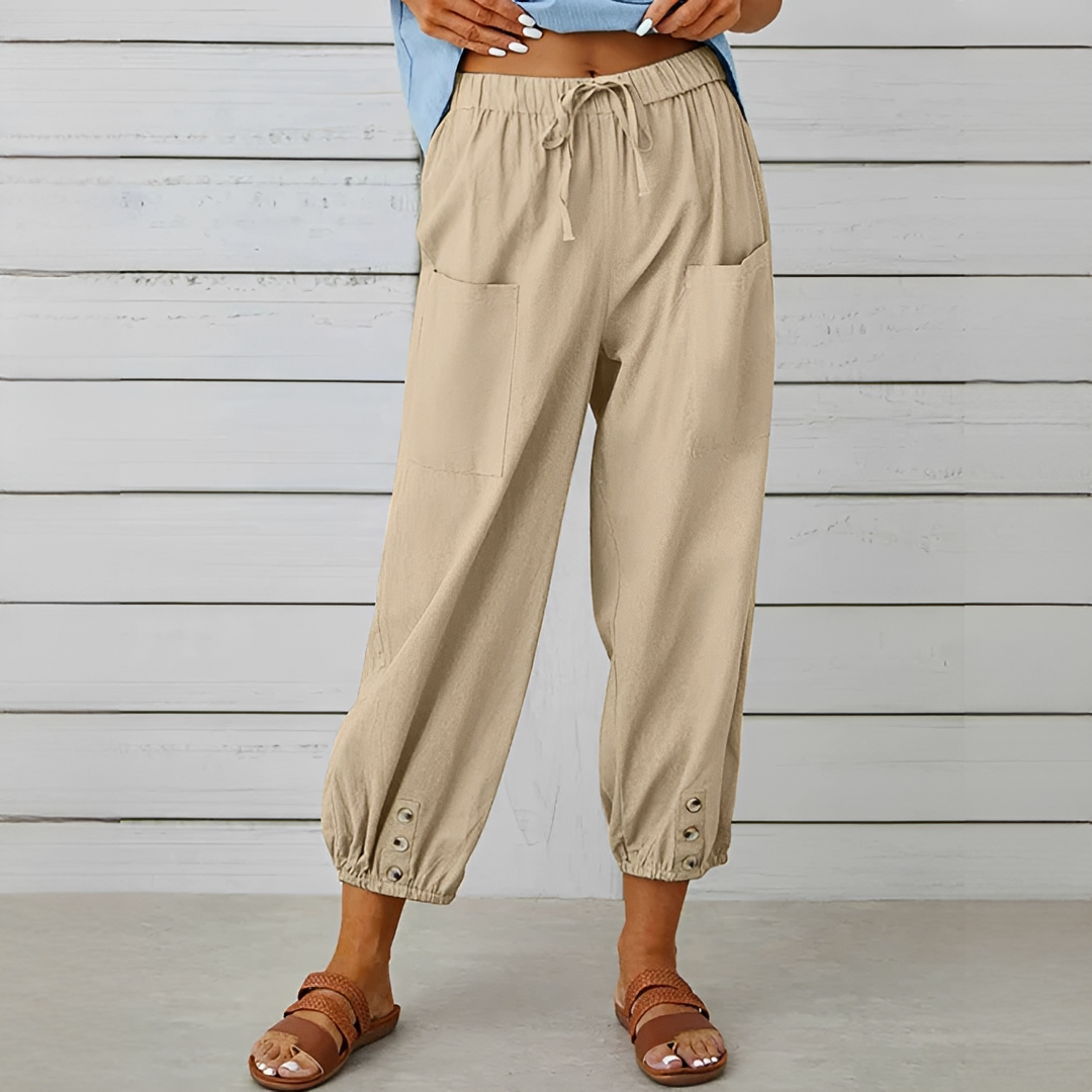 Chelo - Elegant summer pants for women