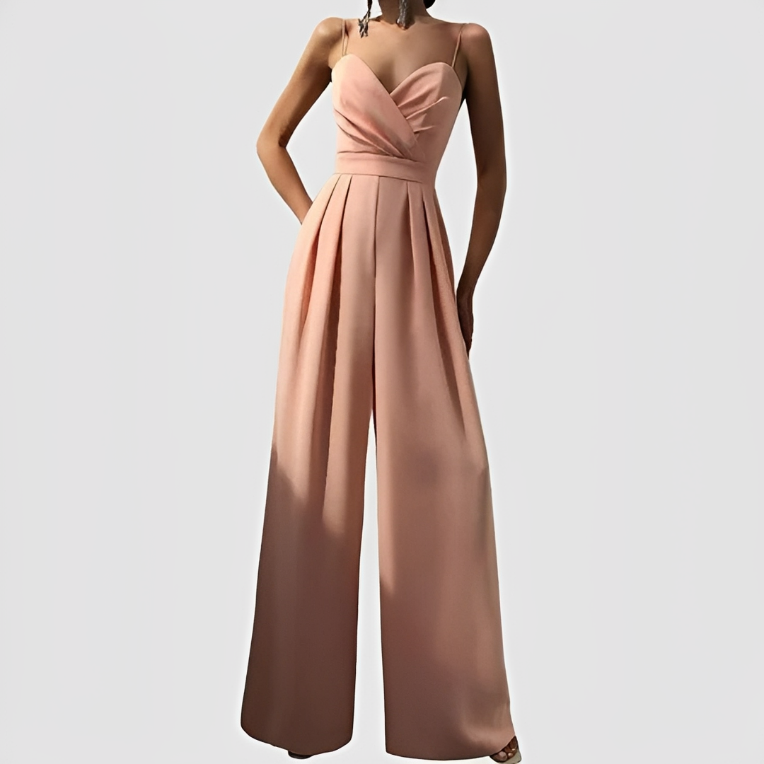 Glysha - Chic wide-leg jumpsuit for women
