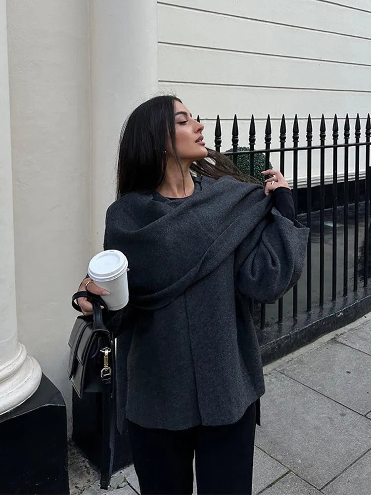 Levke - Women Viral Cape Coat