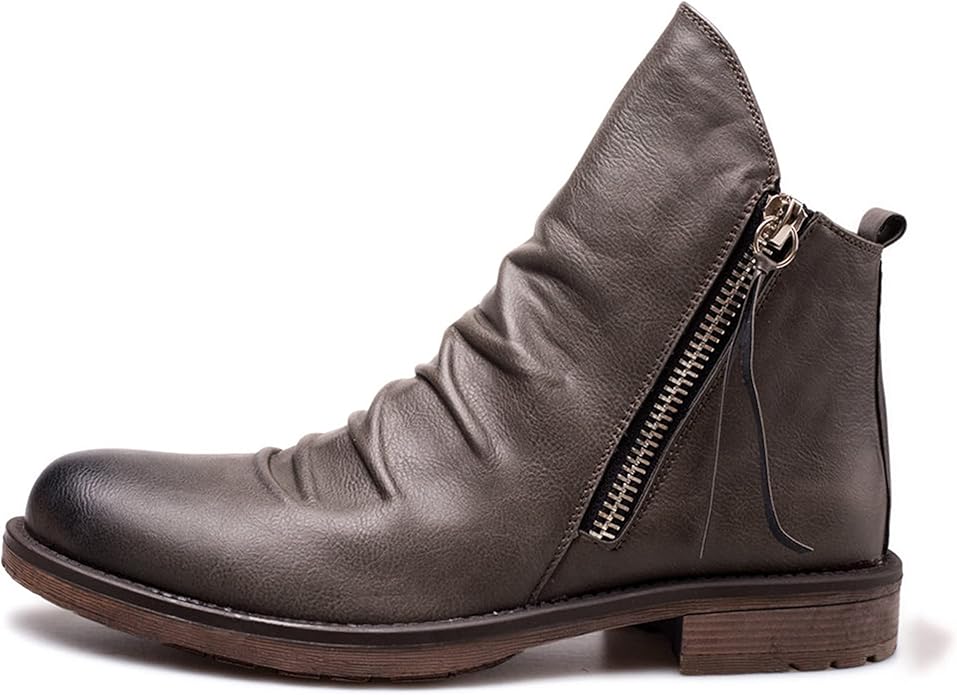 Hugo – Durable zippered boots for men