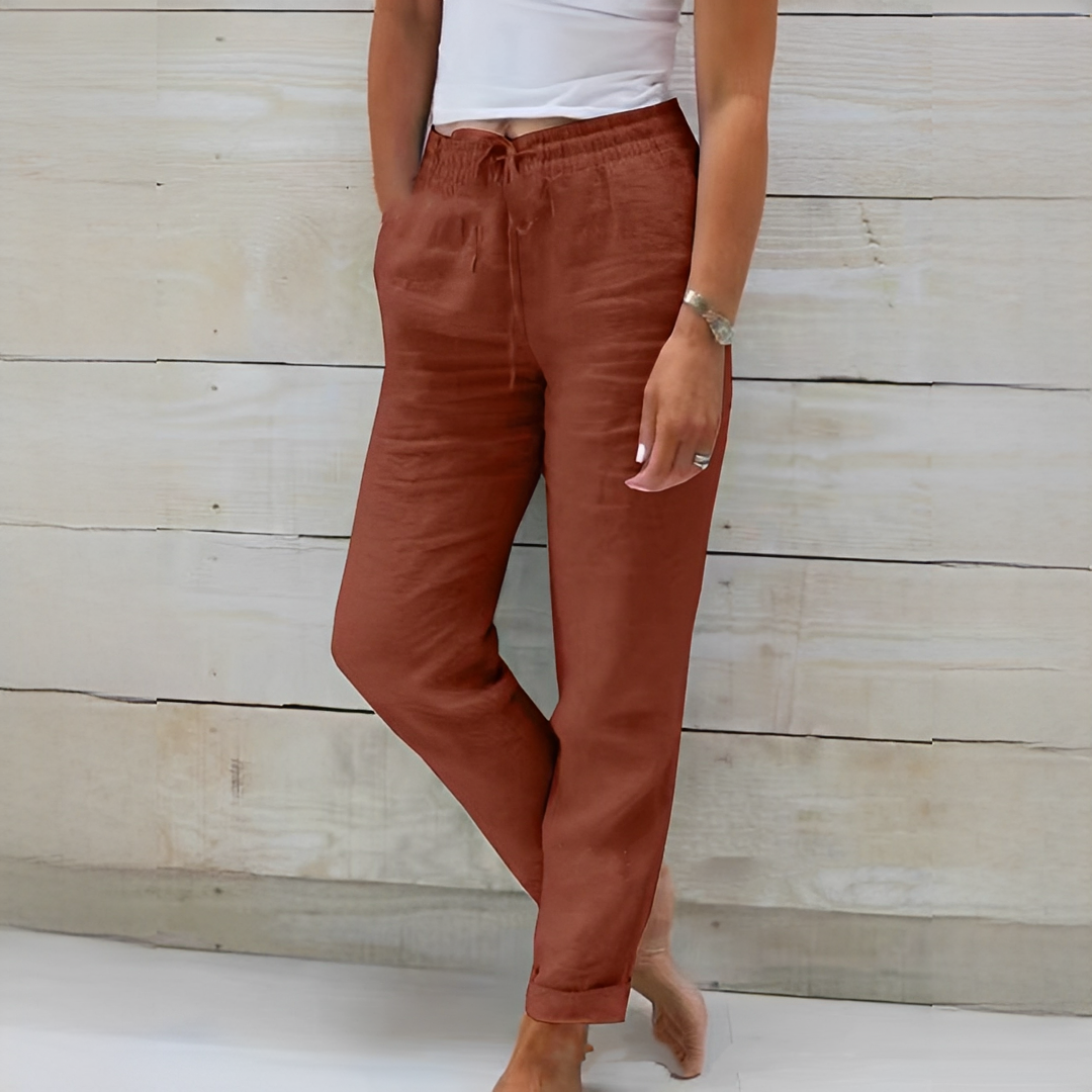 Emelie - Fashionable Summer Pants for Women