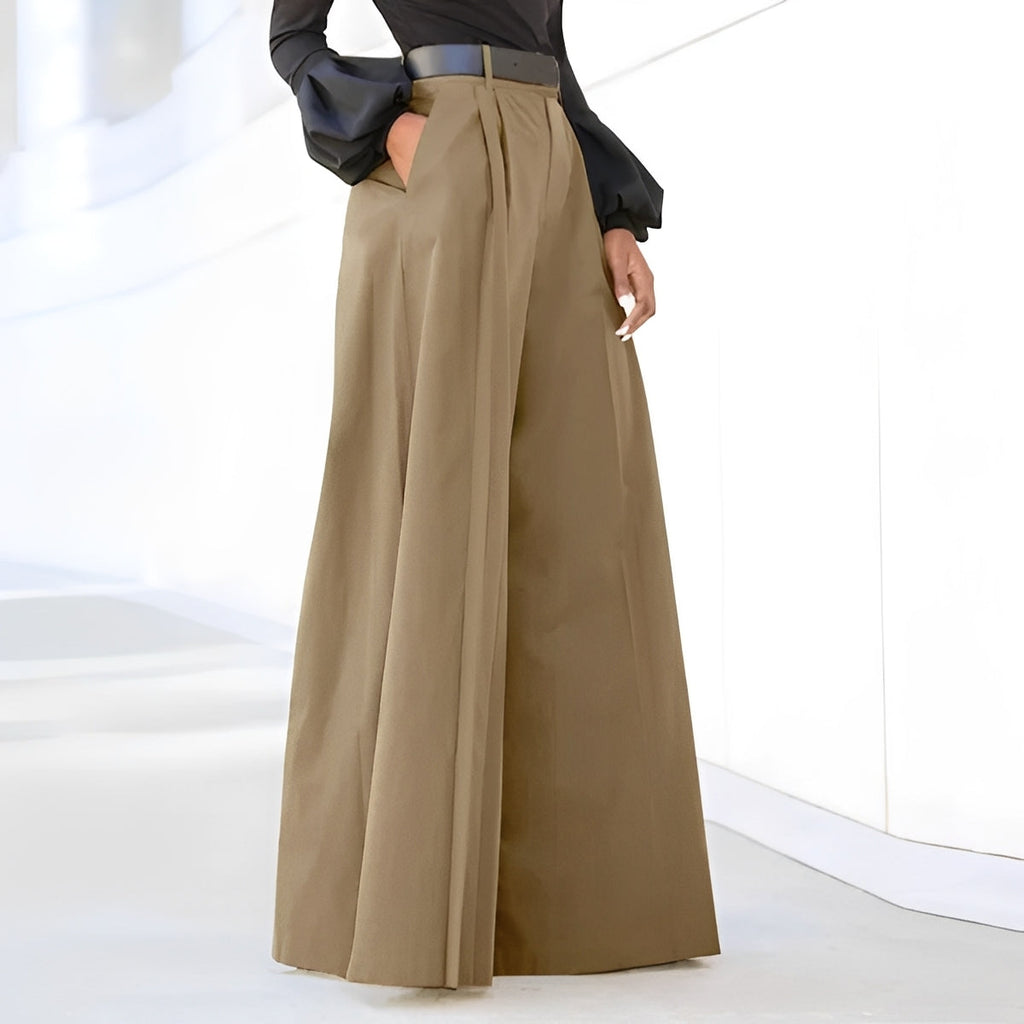 Ashley - Elegant, wide-cut flared pants for women