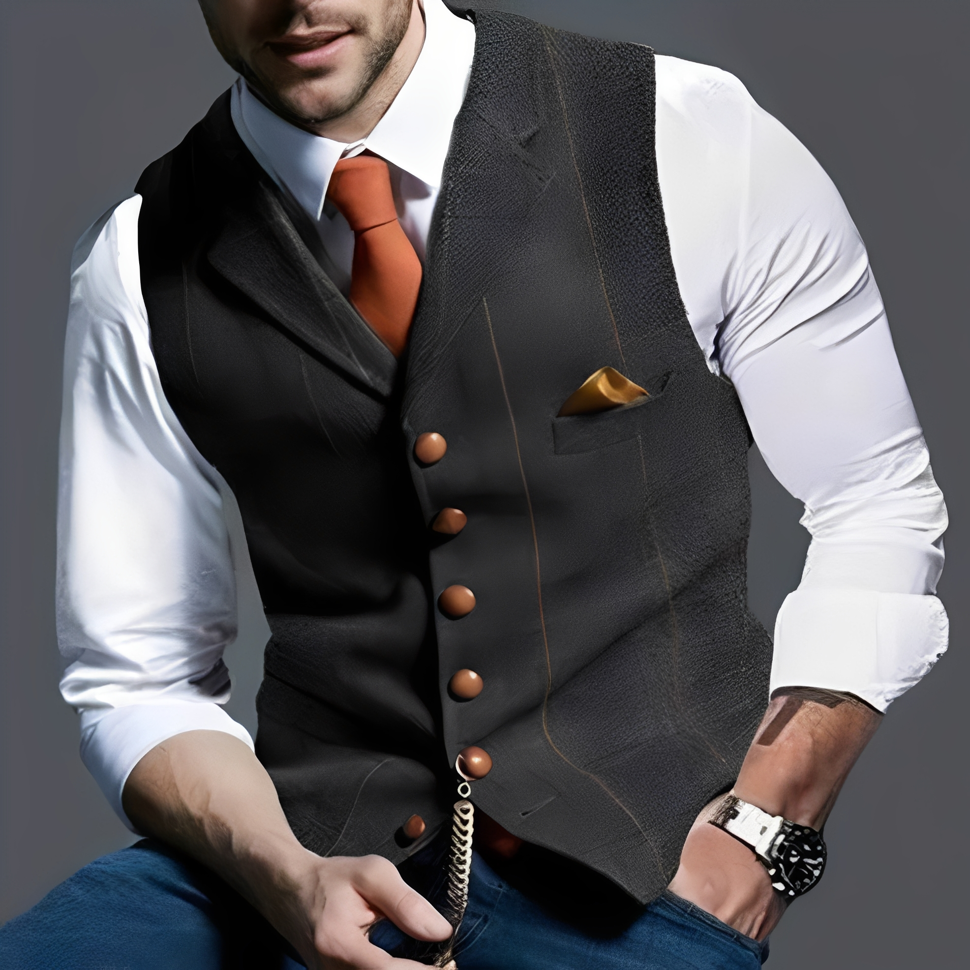 Royen - Elegant and Luxurious Vest for Men
