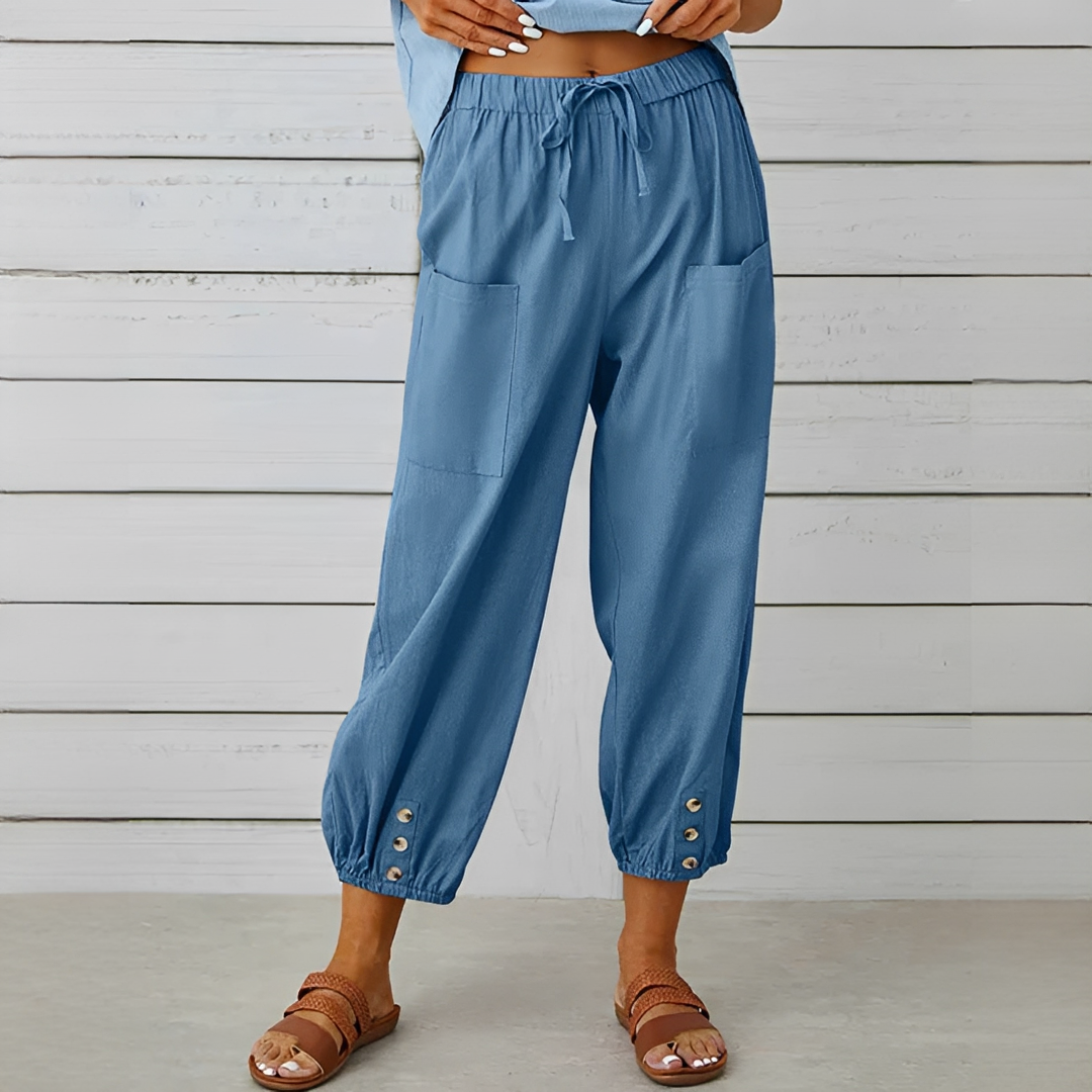 Chelo - Elegant summer pants for women