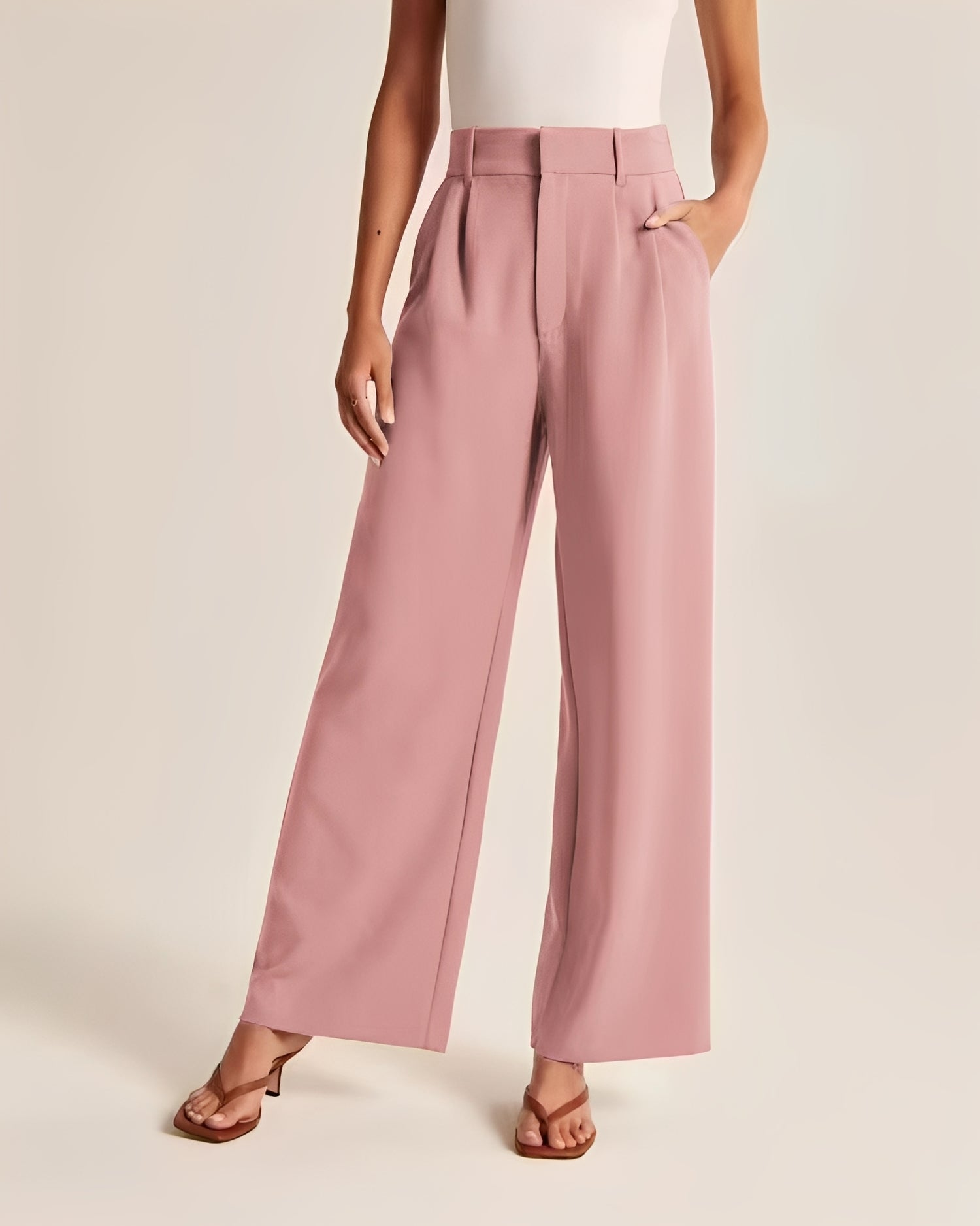 Ruth - Elegant wide-leg pants for women