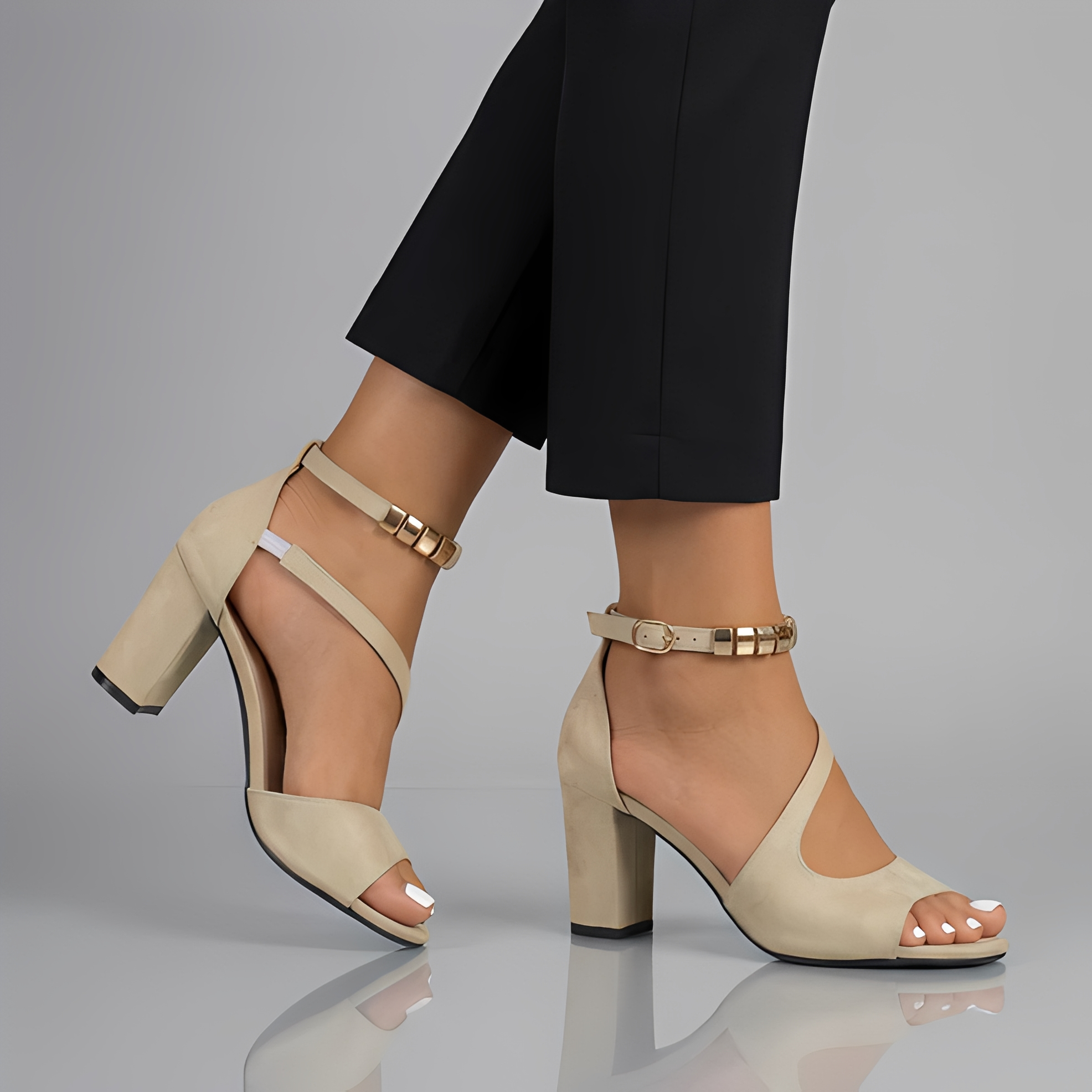 Mycah - Trendy high-heeled sandals for women