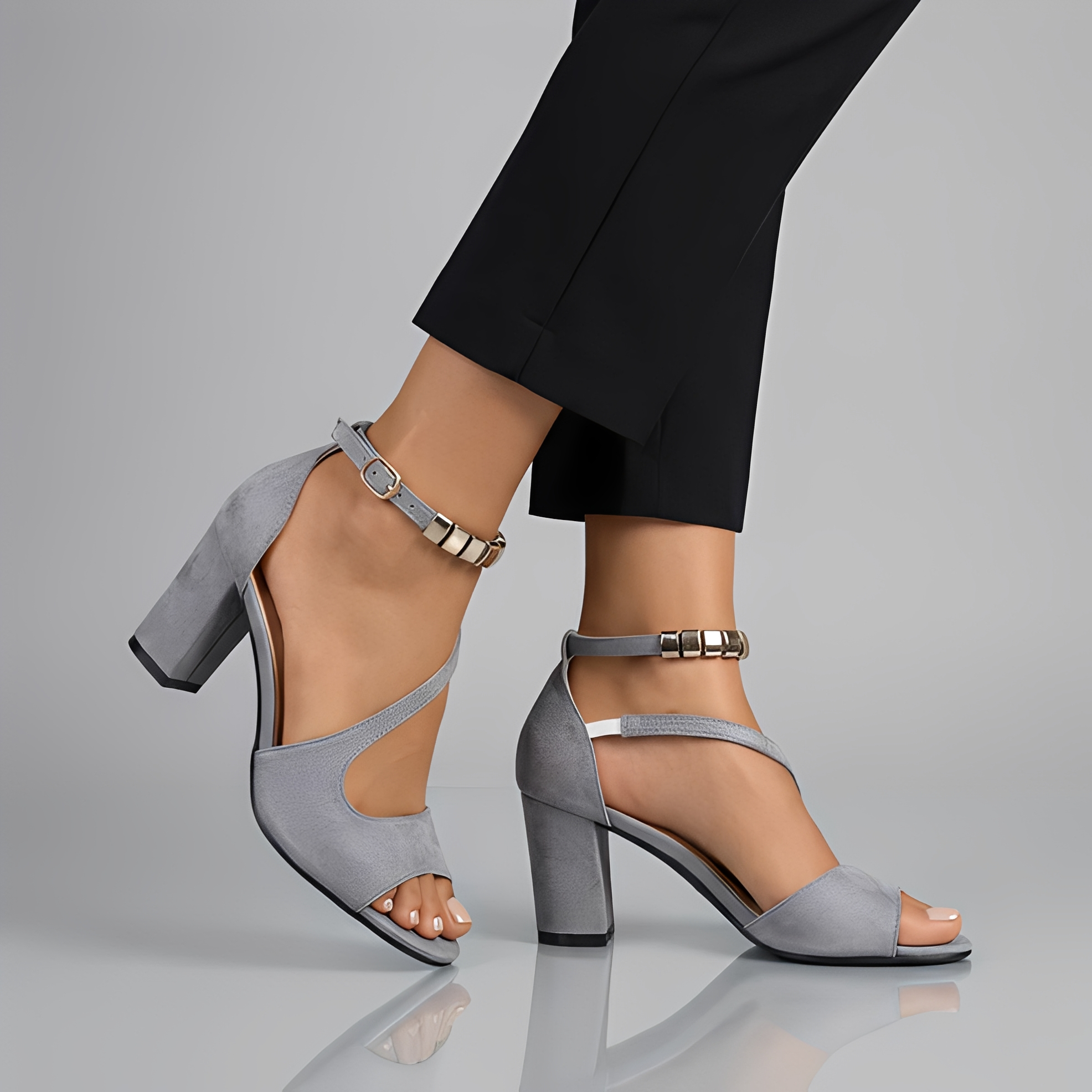 Mycah - Trendy high-heeled sandals for women