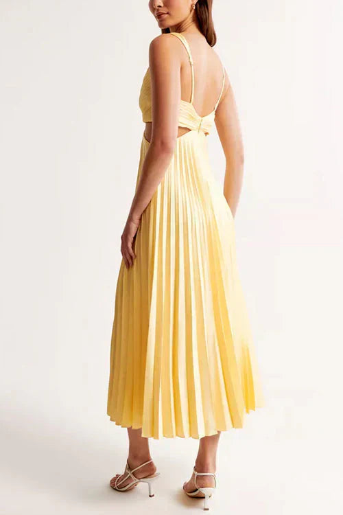 Catherina - Elegant pleated evening dress