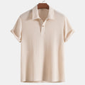 Aria - buttoned short-sleeved polo