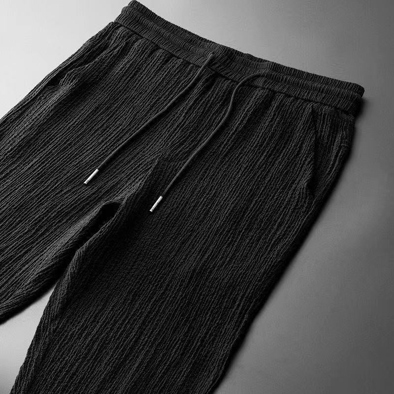Luca - short-sleeve shirt and trousers with adjustable waist