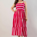 Striped Tiered Sundress