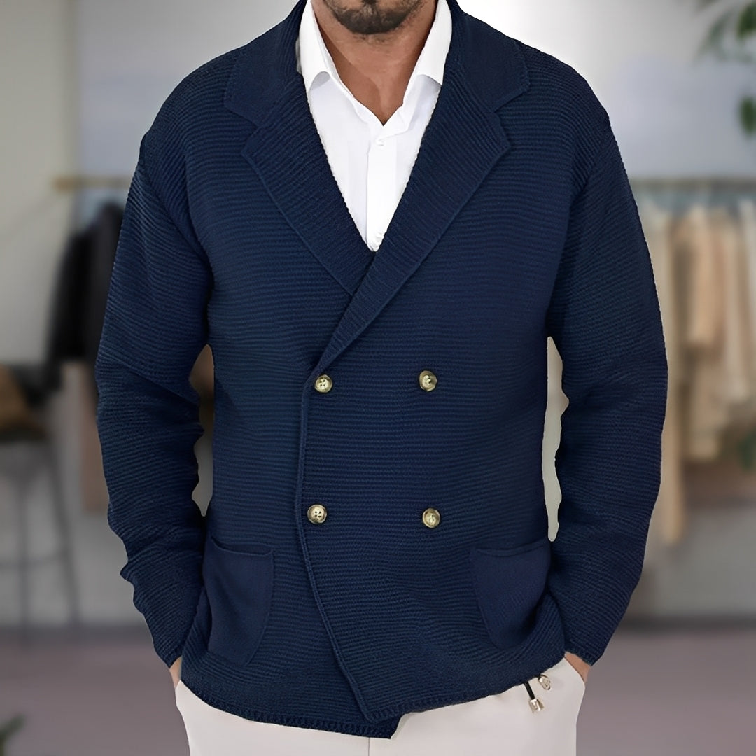 Alfred - Casual Two-Button Cardigan for Men
